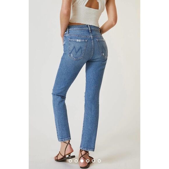 MOTHER The Insider Mid-Rise Ankle Jeans 26” - Picture 4 of 10